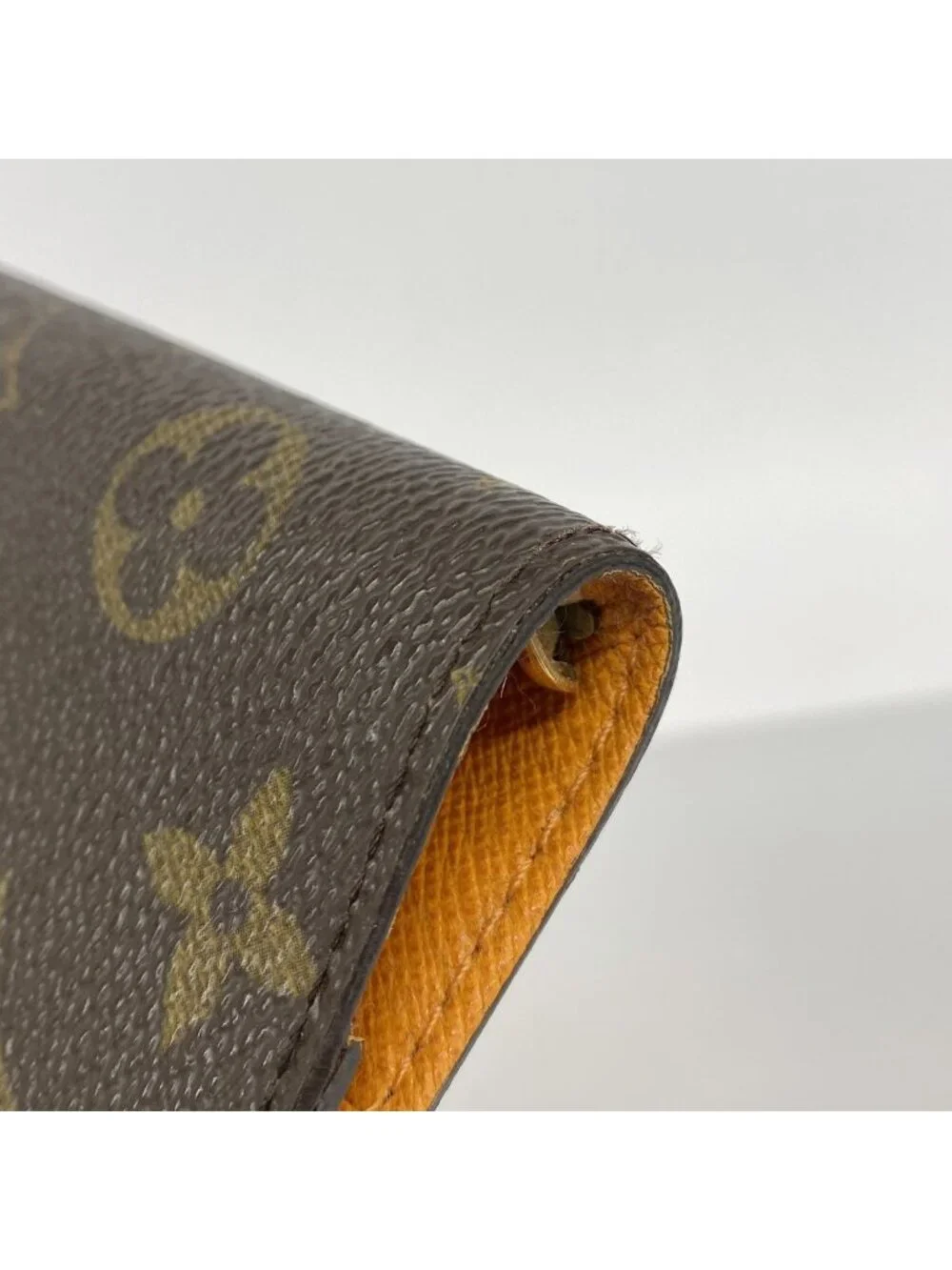 Louis Vuitton Notebook Cover Monogram Agenda PM Brown Mandarin Koala